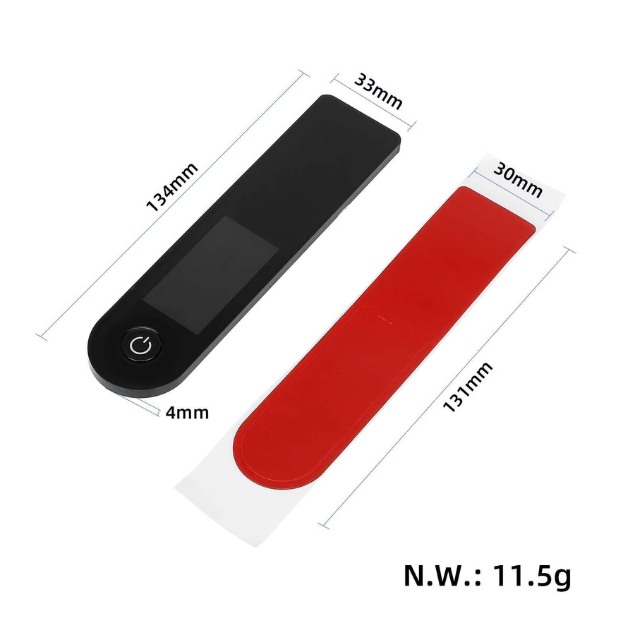 Armaturenbrettabdeckung Display Schutzhülle für Xiaomi Elektroroller in Schwarz - Bild 3