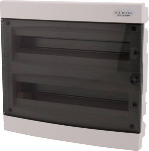 Intratec MKCUGH2X18-T Verteilerschrank aus Kunststoff in Weiß für den Einbau - Bild 1