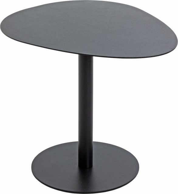 HAKU Möbel Beistelltisch modern in Schwarz aus Metall - Bild 1
