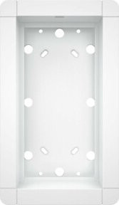 Ritto Portier AP-Rahmen 2-fach in Weiß, B/H: 133 x 230 mm - Bild 1