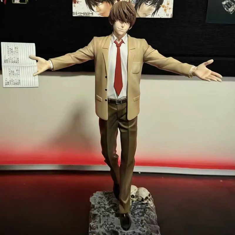 Bandai Death Note Light Yagami Anzug & Schuluniform Version, Anime PVC Figur, Desktop-Ornament - Bild 3