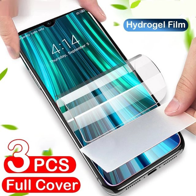 3er-Pack Hydrogel Anti-Spion Displayschutzfolie für Samsung Galaxy A54 A53 A52S A33 A22 A13 A12 A55 A51 A73 A21S S20FE S10E transparent - Bild 1