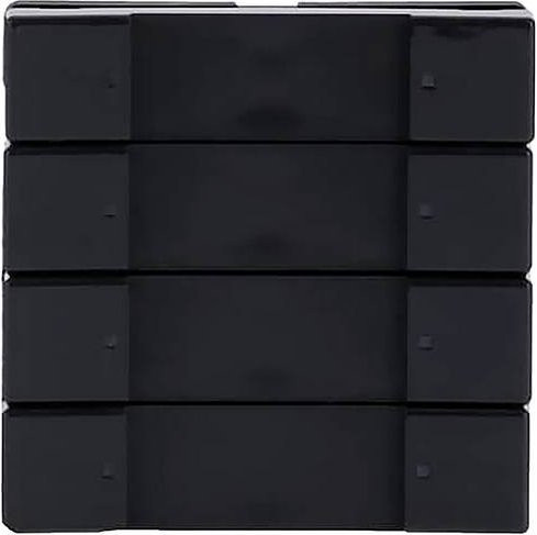 Busch-Jaeger Tastsensor 6127/02-81 KNX Dimmer Schwarz - Bild 1