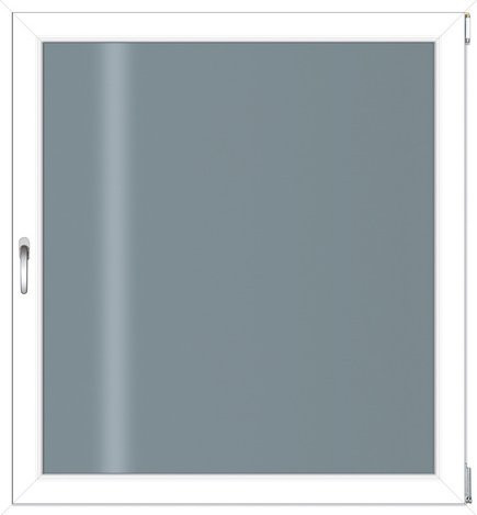 RORO Kunststoff-Fenster KOMFORT B70 in Weiss mit Klarglas, B: 110 cm, H: 130 cm - Bild 1