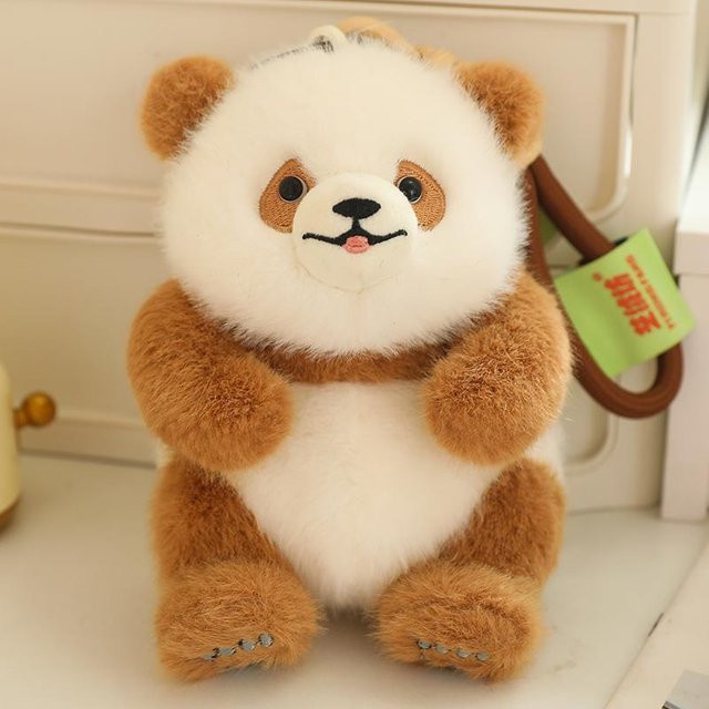 BC Pet Supplies Panda Plüsch Anhänger, Rot, ab 6 Jahren - Bild 1