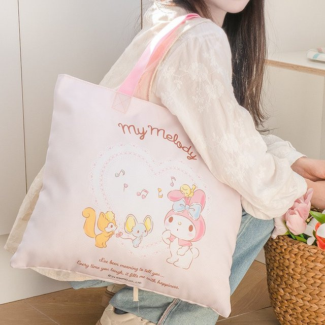 Sanrio Aufbewahrungstasche in Pink mit großem Fassungsvermögen für Reisen und Alltag - Bild 1