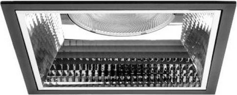 Brumberg LED-Einbauleuchte quadratisch in Silber, dimmbar, warmweiß - Bild 1