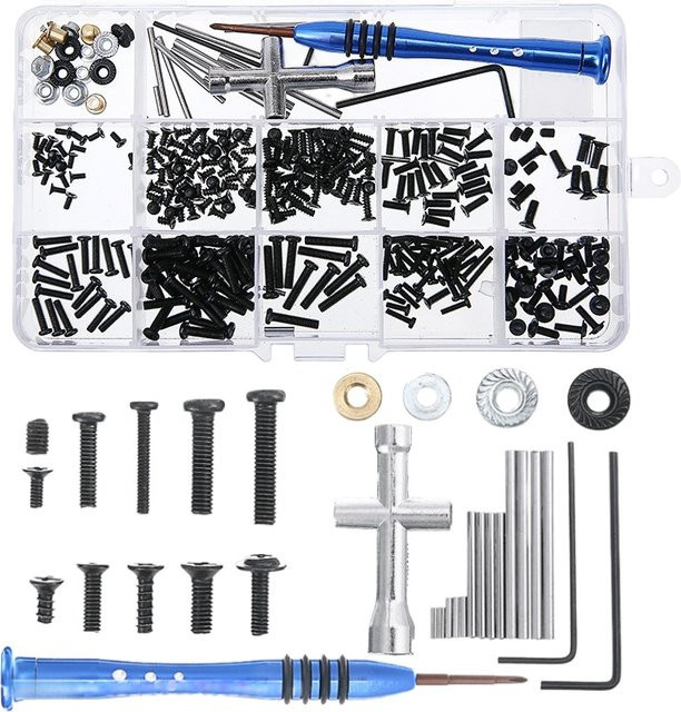 WLtoys RC Car Parts Metal Upgrade Retrofit Screw Tool Box, 1 Set - Bild 1
