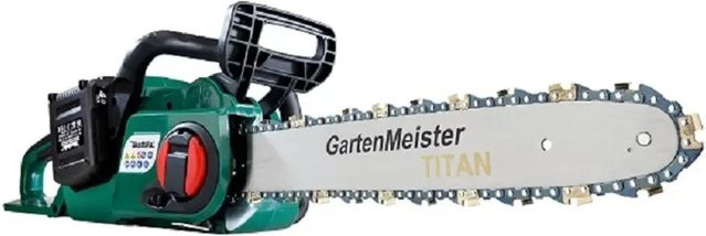 Westfalia Akku-Kettensäge GMAK 36/40 in Grün ohne Akkus und Ladegeräte - Bild 1