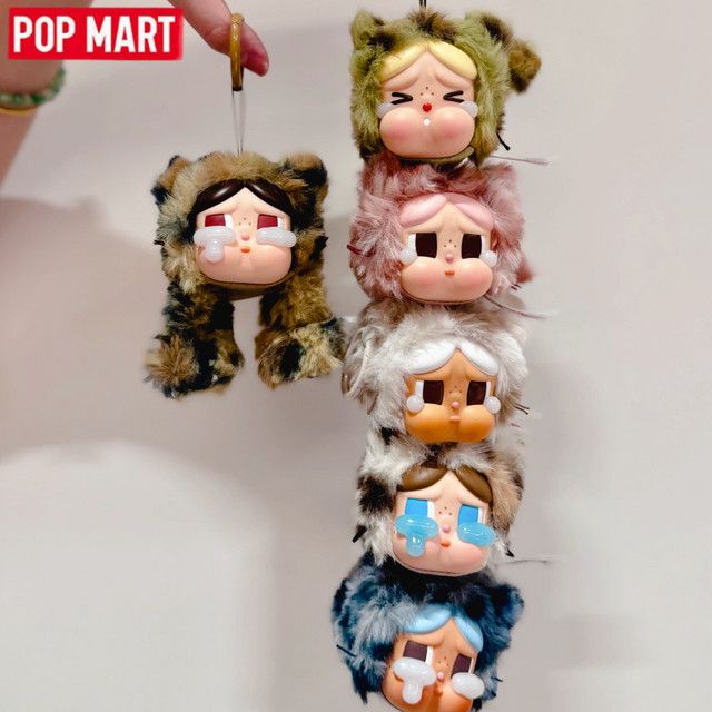 POPMART Crybaby Wild Bt Cutie Serie Blind Box Puppe Multicolor Desktop Ornament Actionfigur - Bild 1