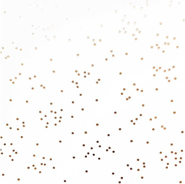 Rico Design Paper Poetry Transparentpapierblock Punkte in Roségold, 12 Blatt, B: 21 cm, H: 29,5 cm - Bild 1