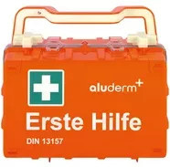 aluderm Erste Hilfe Koffer DYNAMIC-GLOW S nach DIN 13157 in Orange - Bild 1