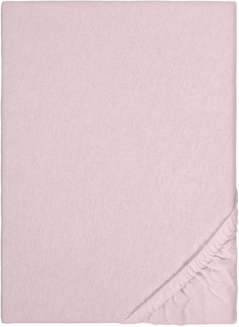 Matratzen Discount Spannbetttuch Pink B/T: 180 x 200 cm - Bild 1