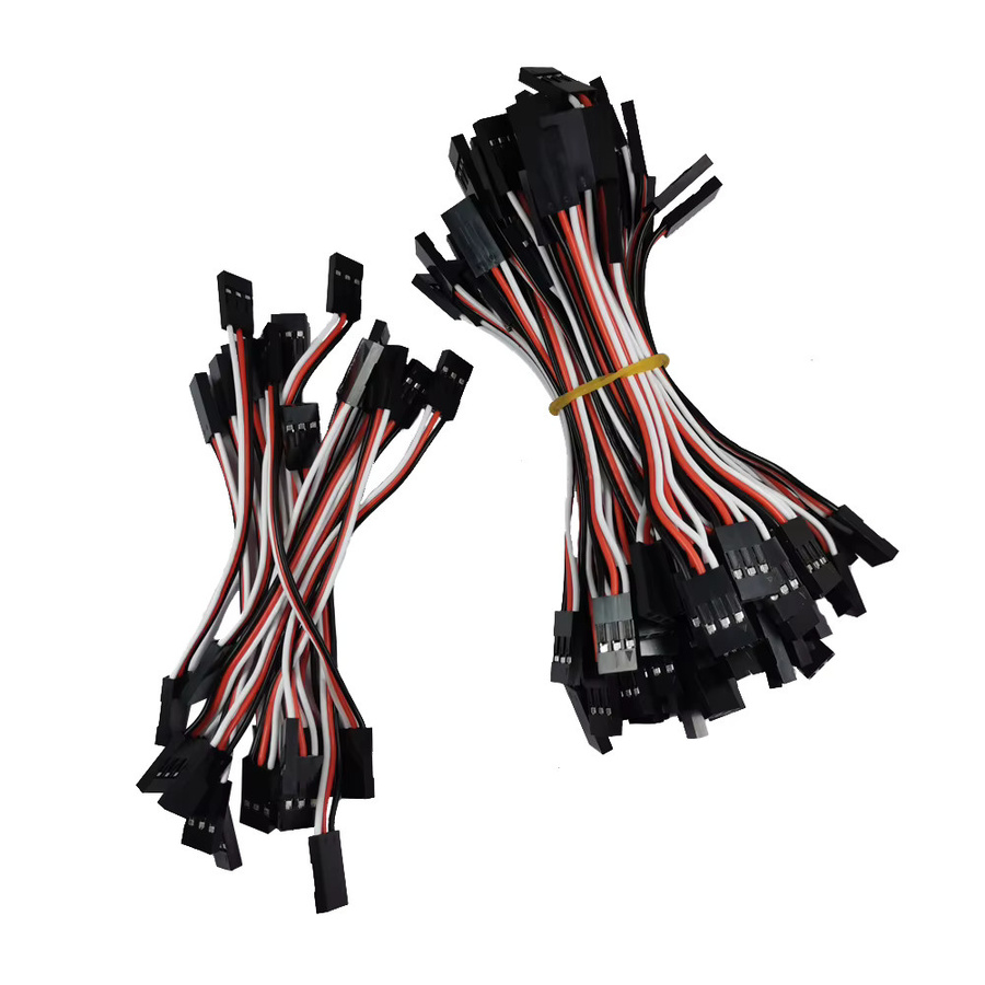 JR-Stecker Servo-Verlängerungskabel Stecker auf Stecker für RC-Flugzeug und Quadcopter von QX-MFLU - Bild 2