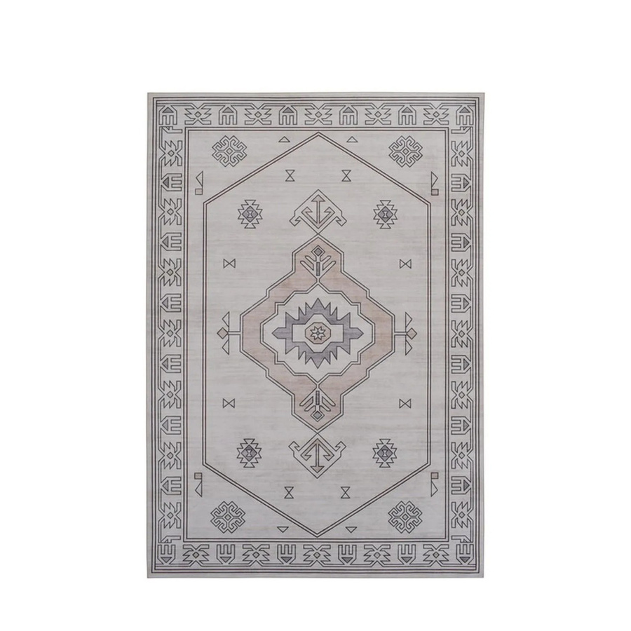 Vercai Rugs Teppich Willow Medaillon in Elfenbein, Waschbar, B: 60 cm, L: 100 cm - Bild 2