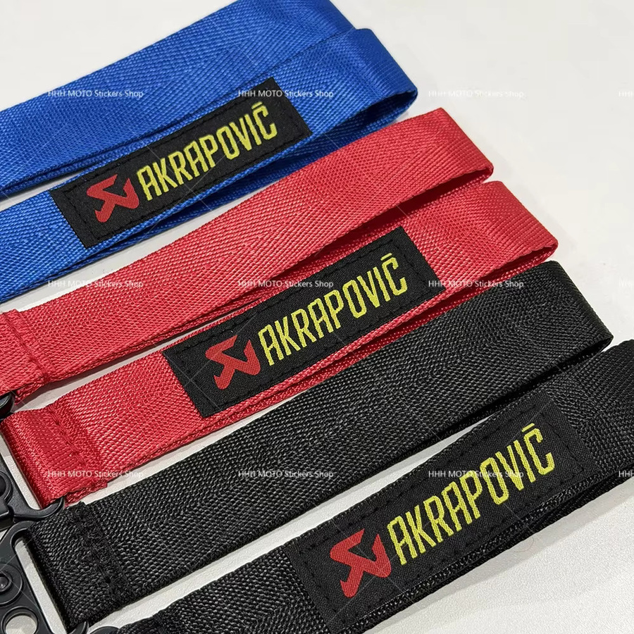 Akrapovic Schlüsselanhänger, dreifarbig, Unisex - Bild 3