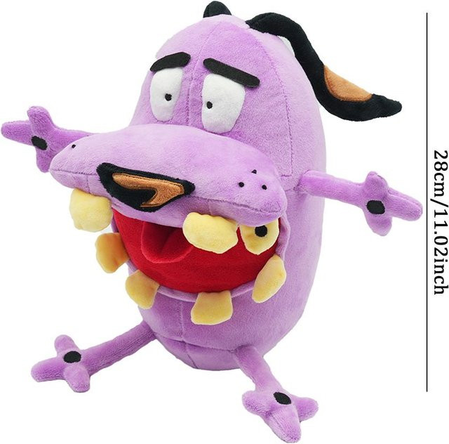 Treasuringu Lila Hunde-Stofftier, Plüschtier, 25cm - Bild 1