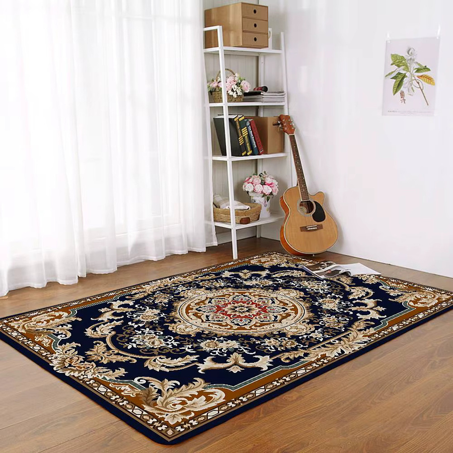 Beast Kingdom Persischer Teppich mit floralem Muster, Waschbar und Rutschfest, Multicolour, B/T: 60 x 40 cm - Bild 5