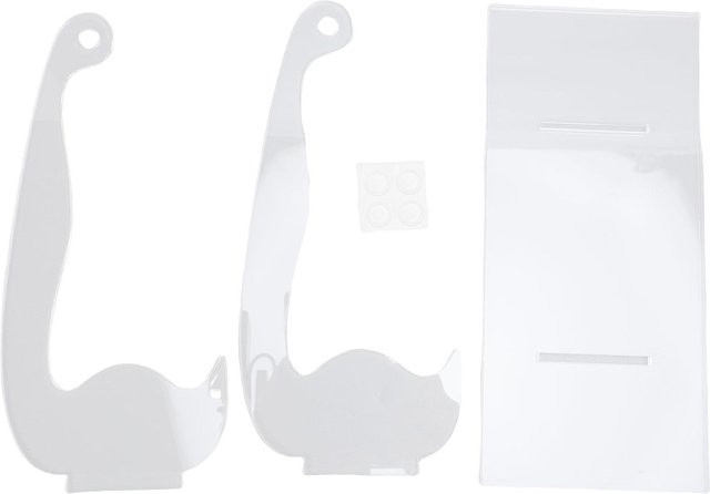 KONNWEI Multifunktionaler Acryl Aufsteller Transparent als Staffelei und Fotorahmen für Bilder und Erinnerungsfotos - Bild 1