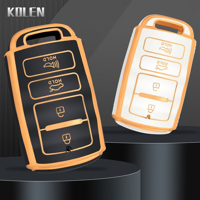 KOLEN TPU Schlüsselhülle für Kia K7 K-04 Serie Cadenza K9 Sorento K900 als Remote Key Case Cover Shell Fob Zubehör - Bild 1