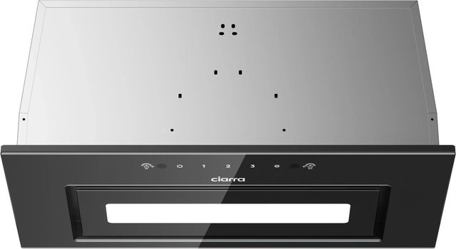 CIARRA Unterbauhaube Einbau-Dunstabzugshaube VM6931B in Schwarz mit Touch- und Handgesten-Steuerung, 460 m³/h, Breite: 60 cm - Bild 1