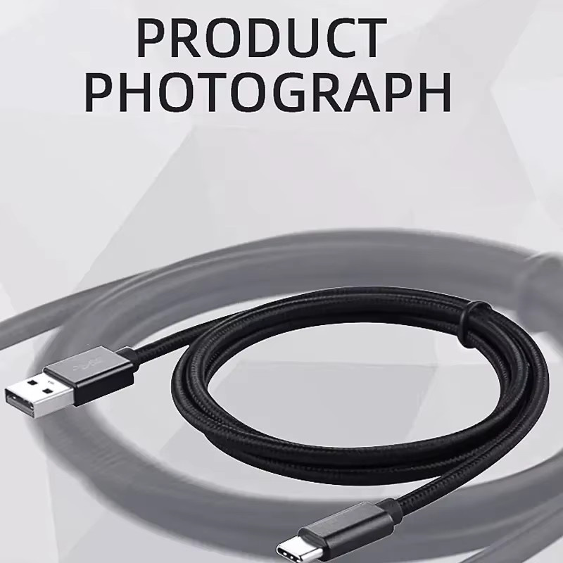 DATA FROG Typ-C-Ladekabel für PS5 und Xbox Series S X Controller in Schwarz oder Weiß - Bild 5