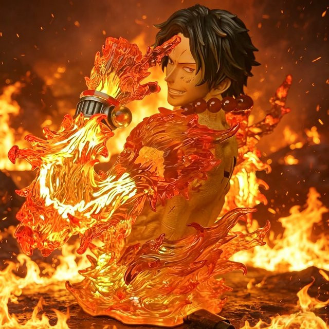 Bandai One Piece Ace Figur, Actionfigur, Leuchtende Statue - Bild 1