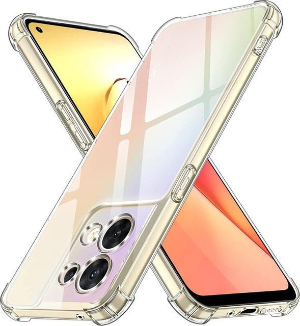 Techsuit Stoßfeste Schutzhülle für Oppo Reno8 in Transparent - Bild 1