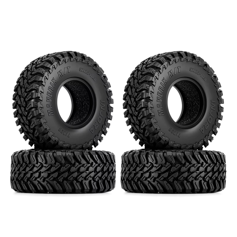 INJORA Maverix M/T Reifen, 57*22mm, 1,0", für 1/18 1/24 RC Crawler - Bild 7
