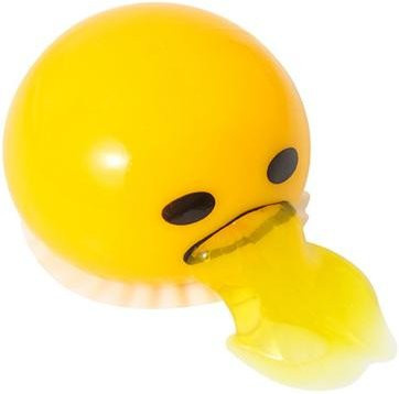 Sholov Kotzendes Saugendes Eigelb Fidget Toy Stressball 1-teiliges Set - Bild 1