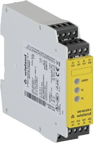 Wieland Electric SNO4063KM-A AC/DC 24V (A) R1.188.1280.0 Basisgerät in Weiß - Bild 1