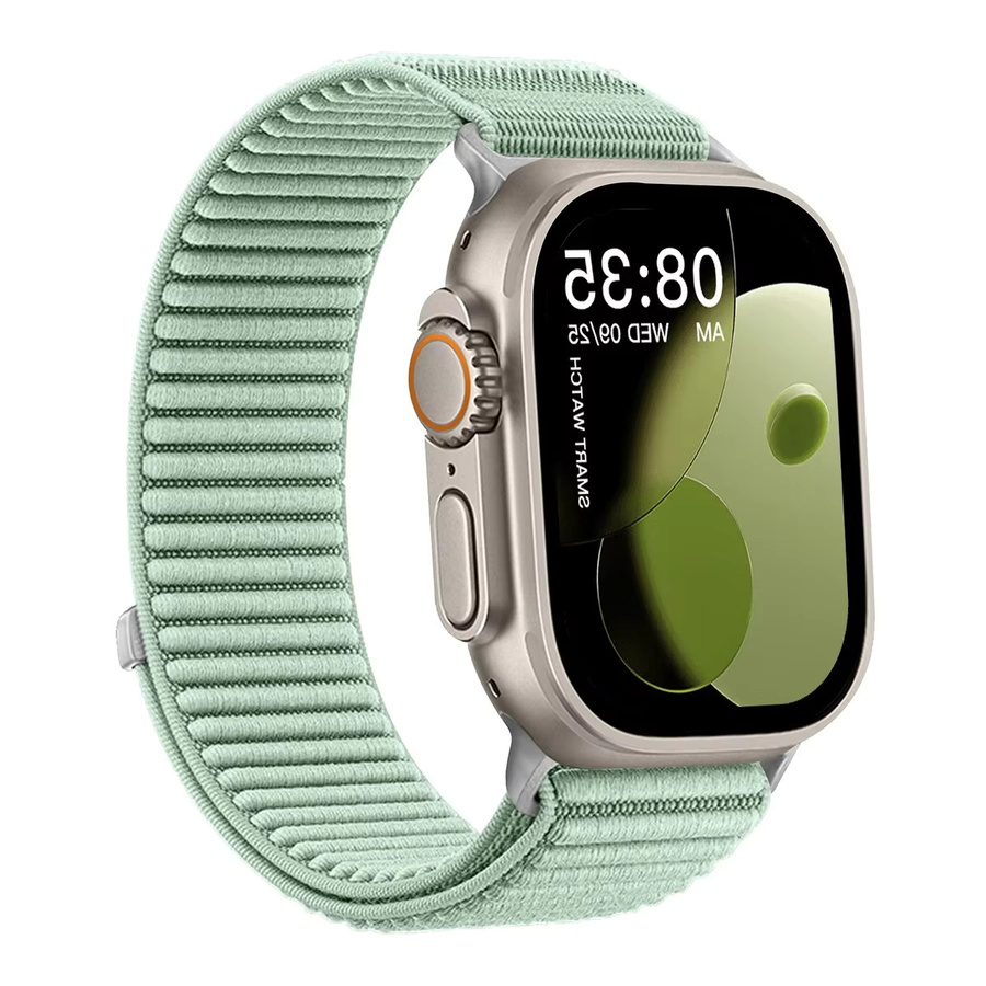 YEELUSEE Uhrenarmband Nylon, Silber, Unisex - Bild 6
