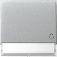 Gira Wippe Symbol Klingel in Silber - Bild 1