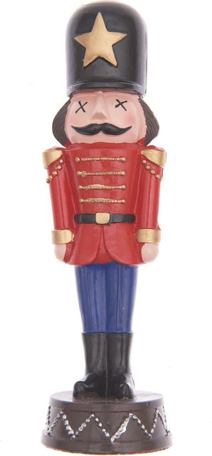 Rico Design Nussknacker Figur aus Polyresin in Rot, Höhe: 17 cm - Bild 1