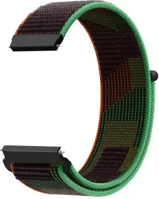 Watvise Uhrenarmband Nylon, 20mm 22mm, Schwarz, Unisex - Bild 1