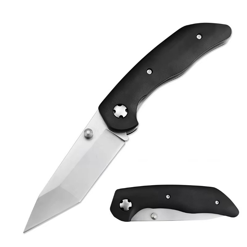 7506 Wilderness Outdoor Camping Klappmesser mit 440C Klinge und schwarzem Nylon-Glasfaser-Griff als EDC-Überlebensmesser - Bild 3