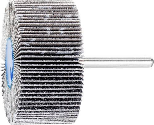 PFERD SIC Fächerschleifer Ø 60 x 30 mm, Schaft-Ø 6 mm, SIC80 für harte Nichteisenmetalle, Grau, 10 Stück - Bild 1