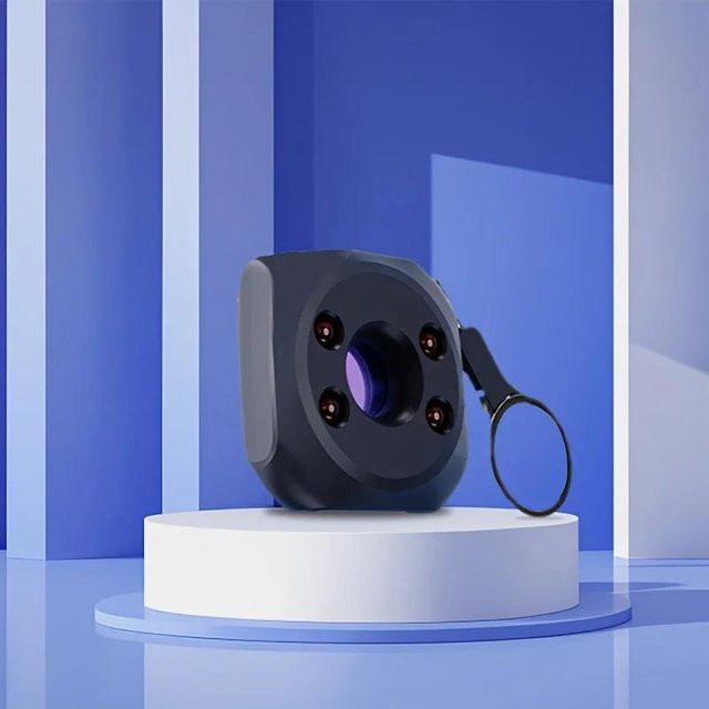 LS VISION Kameradetektor Schwarz – Tragbarer Finder für versteckte Objektive zum Schutz vor Spionage in Hotels - Bild 1