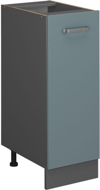 Vicco Unterschrank R-Line Apothekerschrank in Blau mit Drehtüren aus Holzwerkstoff, Breite: 30 cm, Höhe: 81,6 cm, Tiefe: 46 cm - Bild 1