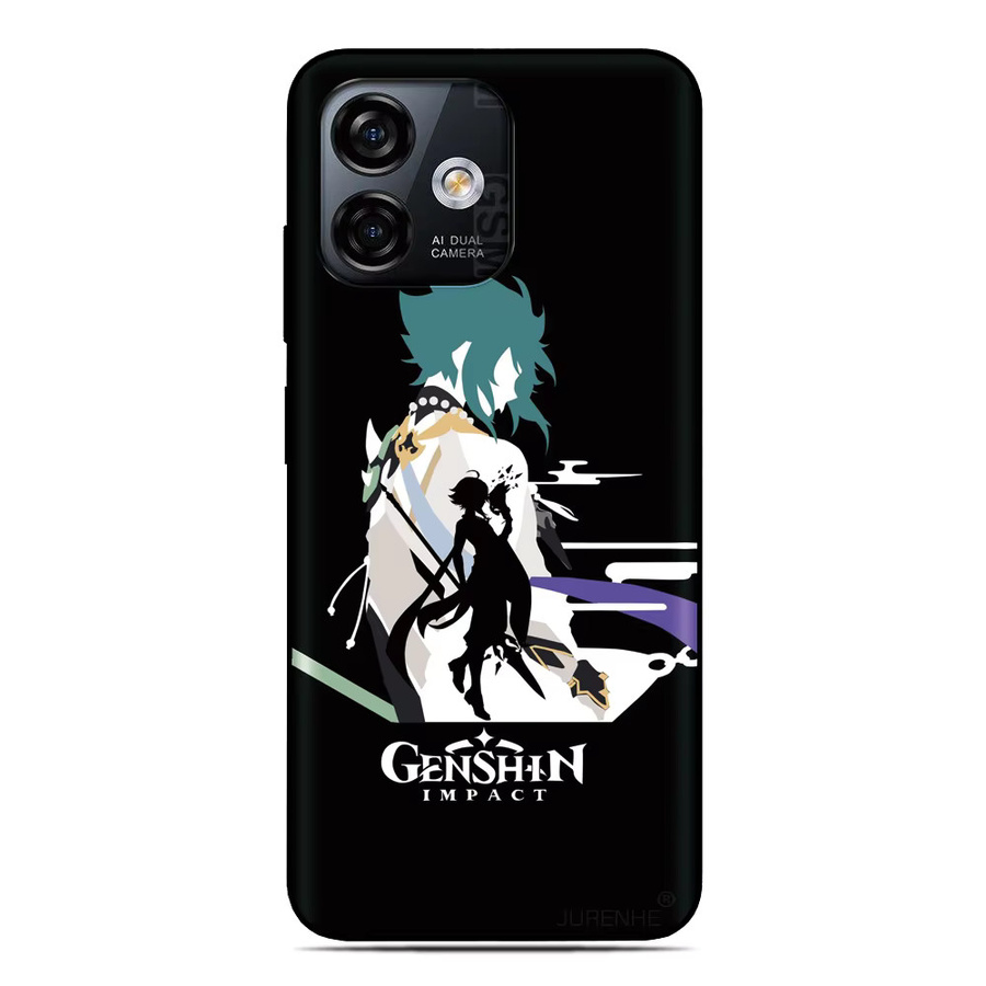 JURENHE Anime Genshin Impact Handyhülle für Motorola Moto G87 G47 G37 G56 G86 G84 G54 G24 G06 G15 Power G04s G8 Lite One Vision Macro Cover - Bild 2