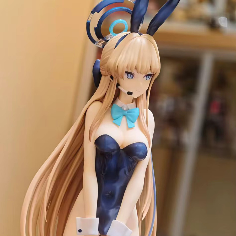 Bandai Blue Archive Asuma Toki, Anime-Figur, Bunny-Girl Figurine, Modell Statue - Bild 3