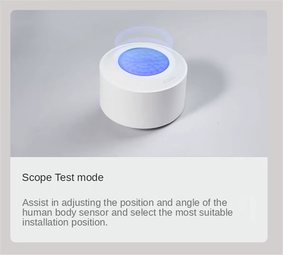 Aqara Hochpräziser menschlicher Sensor Smart Home Körperbewegungssensor ZigBee 3.0 Drahtlose Verbindung IPX5 Wasserdicht in Weiß kompatibel mit Homekit - Bild 2