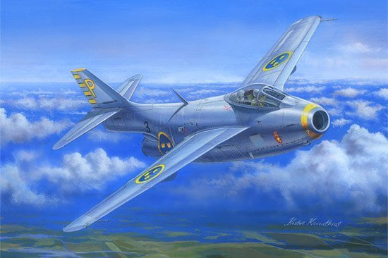HobbyBoss J 29B Flying Barrel, Fahrzeuge, 1:48, Blau - Bild 1