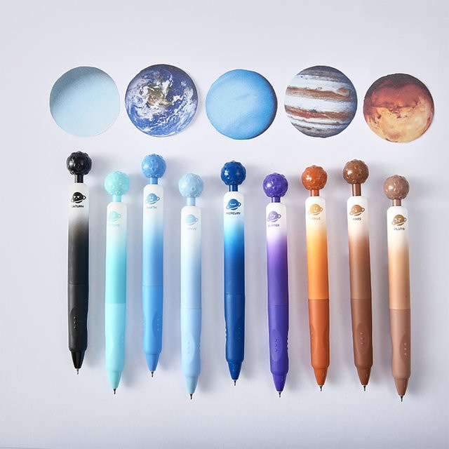 mr.paper Galaxie-Empire Planeten Drehstift mit rotierendem Weltraum-Design in Multicolor - Bild 1