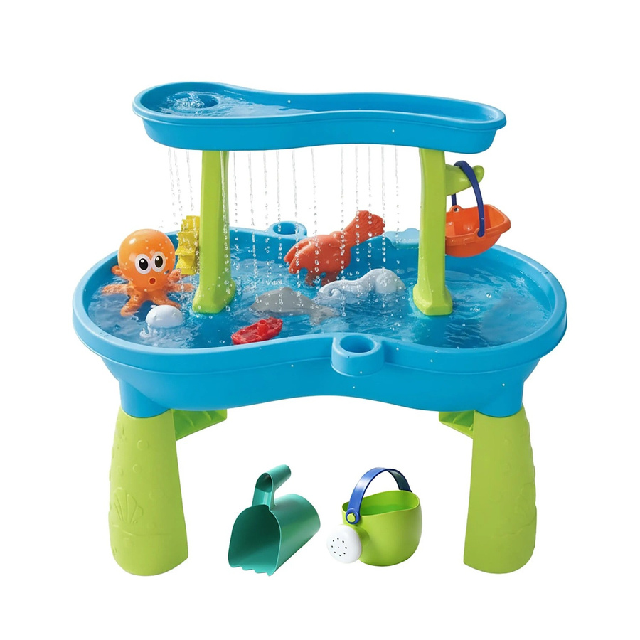 Relaxdays Wasserspieltisch, Kunststoff, Bunt, Meerestiere - Bild 2