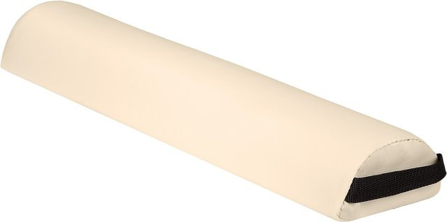 tectake Massage Lagerungsrolle als Halbrolle für Nacken oder Knie in Beige, B/T/H: 64 x 14 x 8 cm - Bild 1