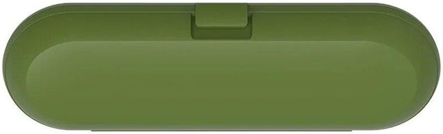 Voyage-home Tragbares Reiseetui für den Griff der elektrischen Zahnbürste Oral B, Organizer-Box in Grün, B/T/H: 21,5 x 8,0 x 8,0 cm - Bild 1