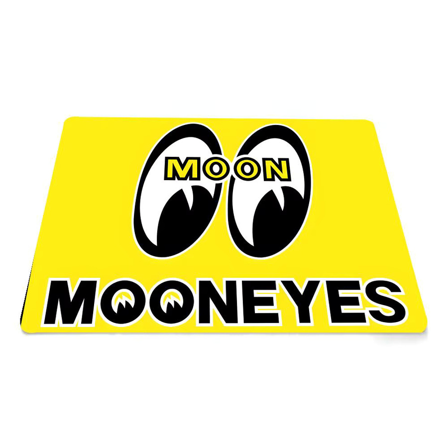 M-MooneyesS Bodenmatte aus weichem Flanell, rutschfeste und saugfähige Teppichmatte für Badezimmer und Schlafzimmer, Weiß-Gelb, B/T: 60 x 40 cm - Bild 4