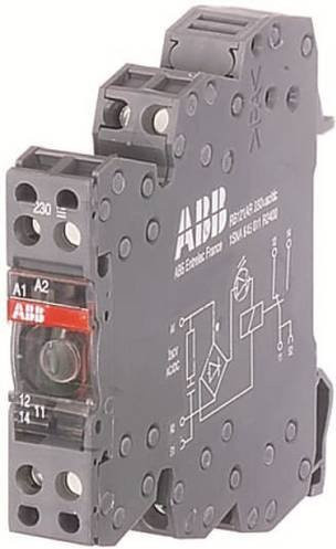 ABB RB122G-24VUC Interfacerelais, Nennspannung: 24V, Grau - Bild 1