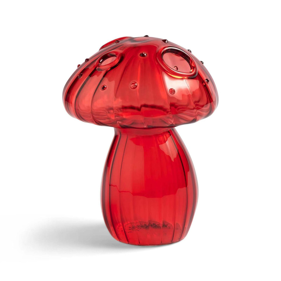 Dekorative Glasvase in Pilzform, transparente hydroponische Blumenvase für dein Zuhause - Bild 4